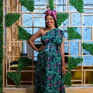 SGTC Ankara Holiday Maxi Dress