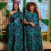 SGTC Ankara Holiday Maxi Dress - Image 2