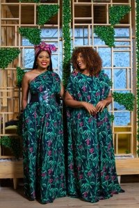 SGTC Ankara Holiday Maxi Dress